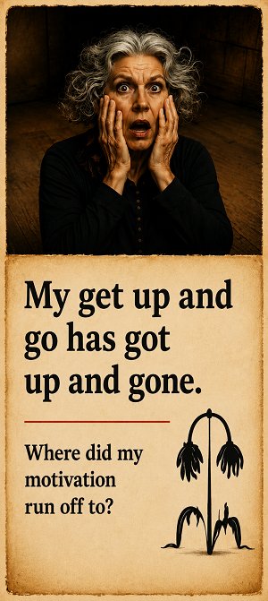Get up and go has got up and gone
