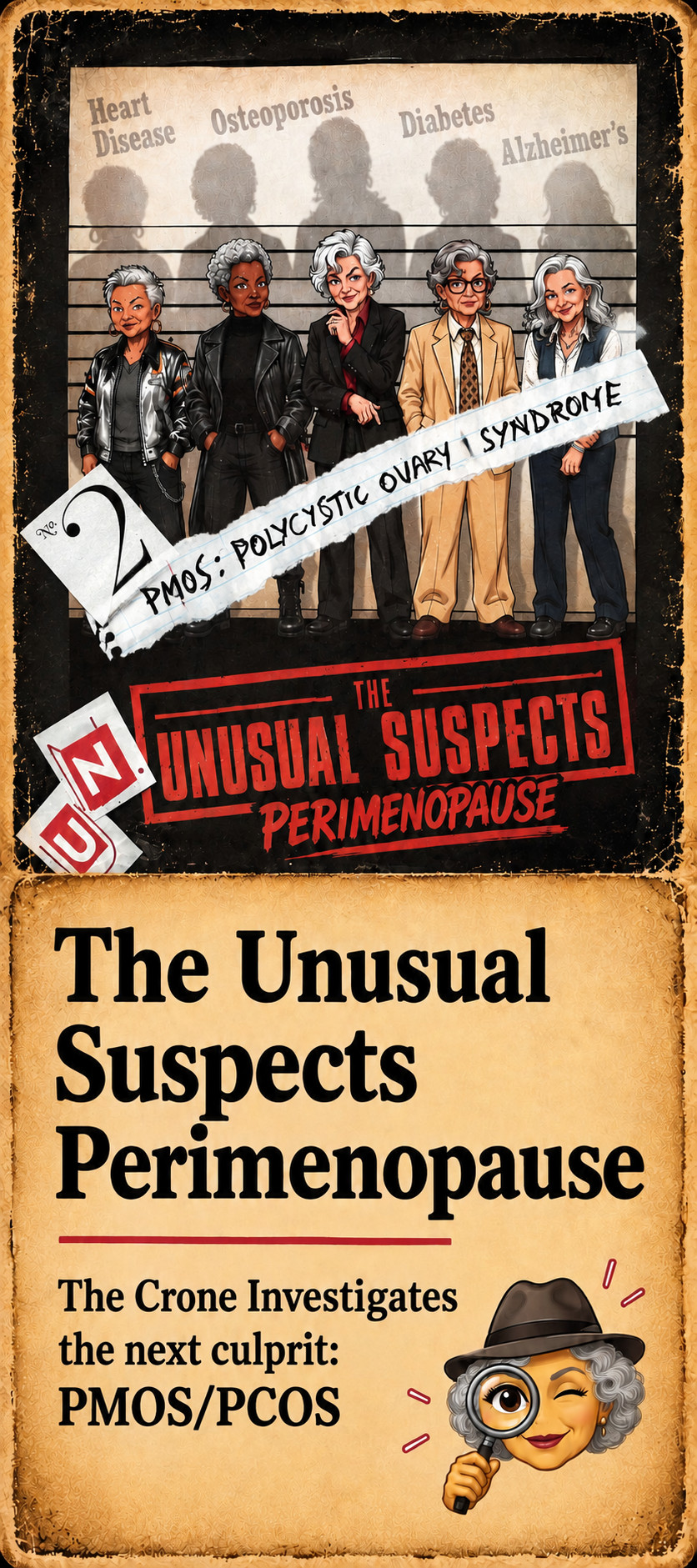 The Unusual Suspects episode - PMOS/PCOS