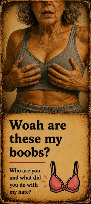 Woah, are these my boobs?
