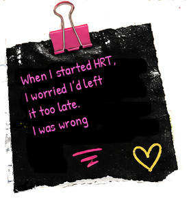 Did I Start HRT Too Late summary board