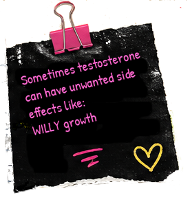 Testosterone and perimenopause summary board